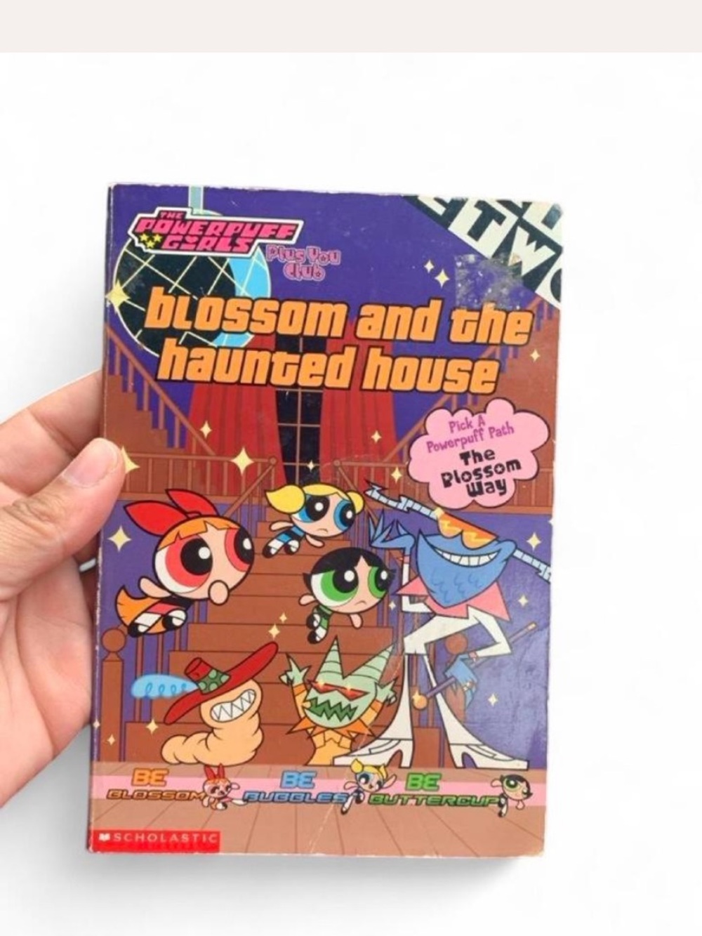 The Powerpuff Girls: Blossom and the Haunted House - Purple Cover